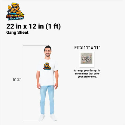 Upload Your Design-Digital Transfer Films