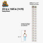 BUILD YOUR OWN GANG SHEET