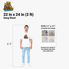 BUILD YOUR OWN GANG SHEET