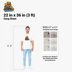 BUILD YOUR OWN GANG SHEET