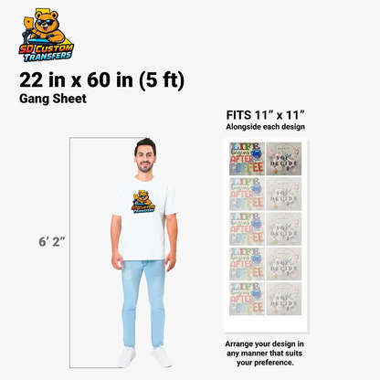 BUILD YOUR OWN GANG SHEET